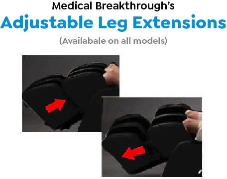 Medical Breakthrough 5 Massage Chair (Version 2.0) - L Track