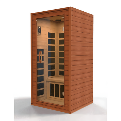 Dynamic Cordoba Elite 2-Person Ultra Low EMF (Under 3MG) FAR Infrared Sauna (Canadian Hemlock)
