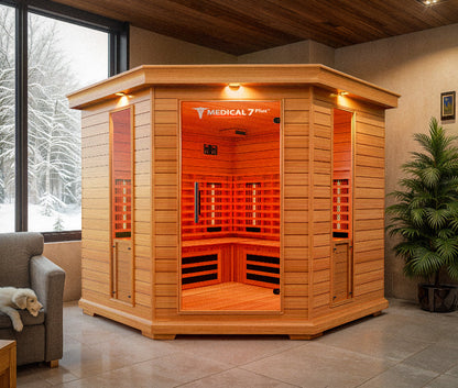 Medical 7 Plus™ 4-6 Person Full Spectrum Infrared Sauna