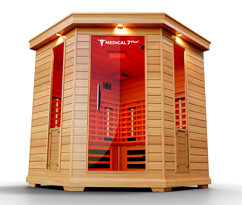 Medical 7 Plus™ 4-6 Person Full Spectrum Infrared Sauna