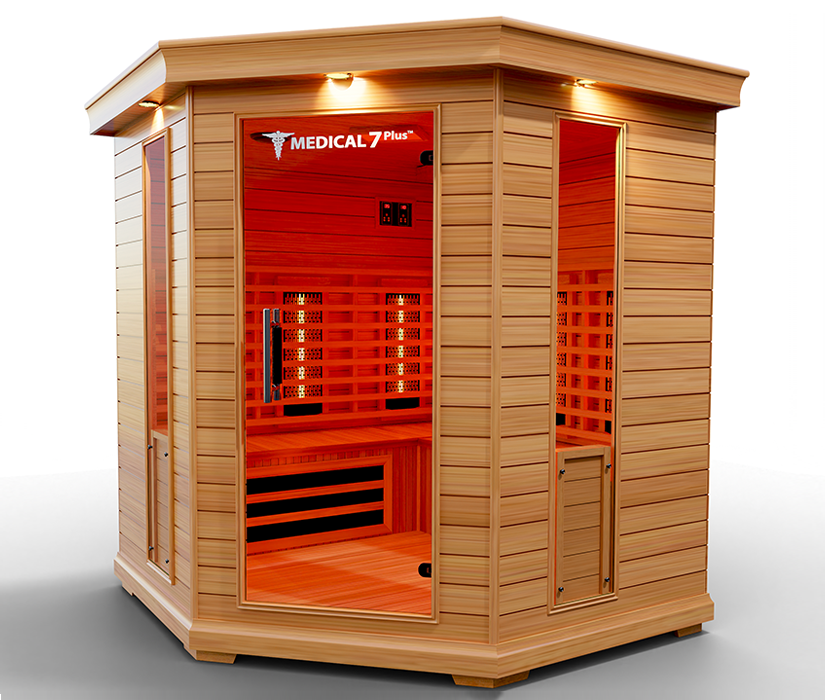 Medical 7 Plus™ 4-6 Person Full Spectrum Infrared Sauna