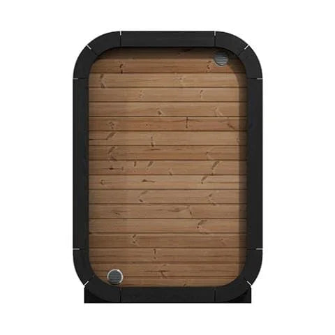 SaunaLife Model CL3G Cube-Series Outdoor Home Sauna Kit | 2 Persons