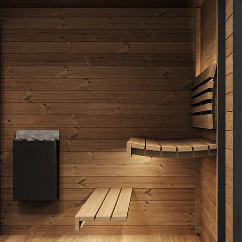 SaunaLife Model GL6 Outdoor Sauna Kit | 6 Persons