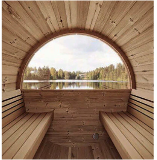 Mr. Steam Barrel Haus Outdoor Sauna Kit