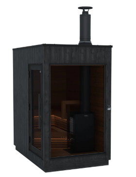 Thermasol Nordic Misty - Dark Nordic Spruce, 2-6 Person, Outdoor Sauna