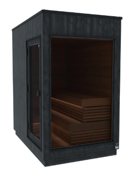 Thermasol Nordic Misty - Dark Nordic Spruce, 2-6 Person, Outdoor Sauna