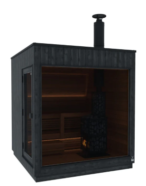 Thermasol Nordic Misty - Dark Nordic Spruce, 2-6 Person, Outdoor Sauna