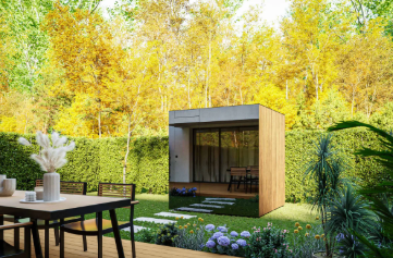 Thermasol Spectra - Tyrol Panel, 3-4 Person, Outdoor Sauna