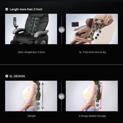 Airvana Zenith Full Body Zero Gravity Shiatsu Massage Chair With Heat And Voice Control (SAK93154)