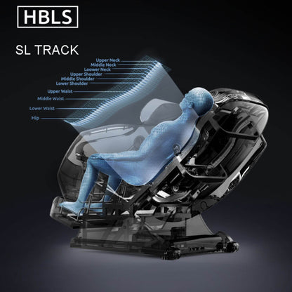 Airvana Zenith Full Body Zero Gravity Shiatsu Massage Chair With Heat And Voice Control (SAK93154)