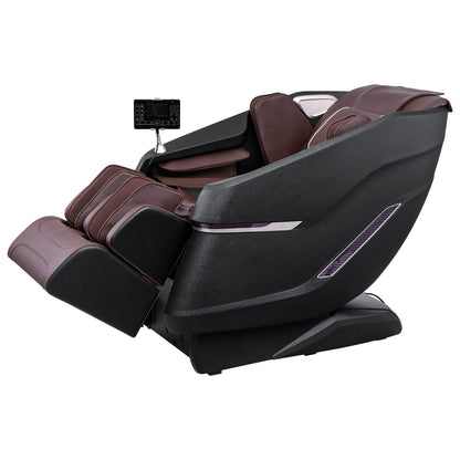 Full Body Massage Chair Zero Gravity 3D Shiatsu Recliner Sl-Track Heat, AI Voice