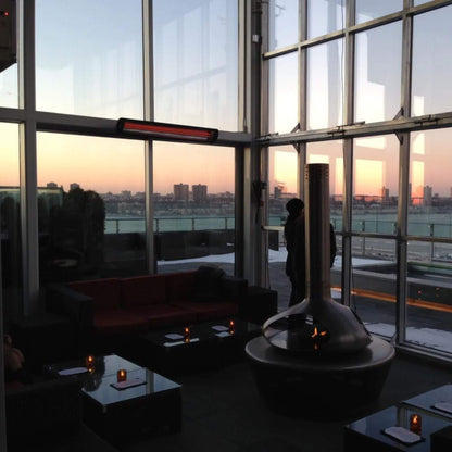 Bromic Heating Tungsten Smart-Heat™ 56-Inch 240V 6000W Single Element Electric Infrared Patio Heater [BH0420033] (SAK48512)