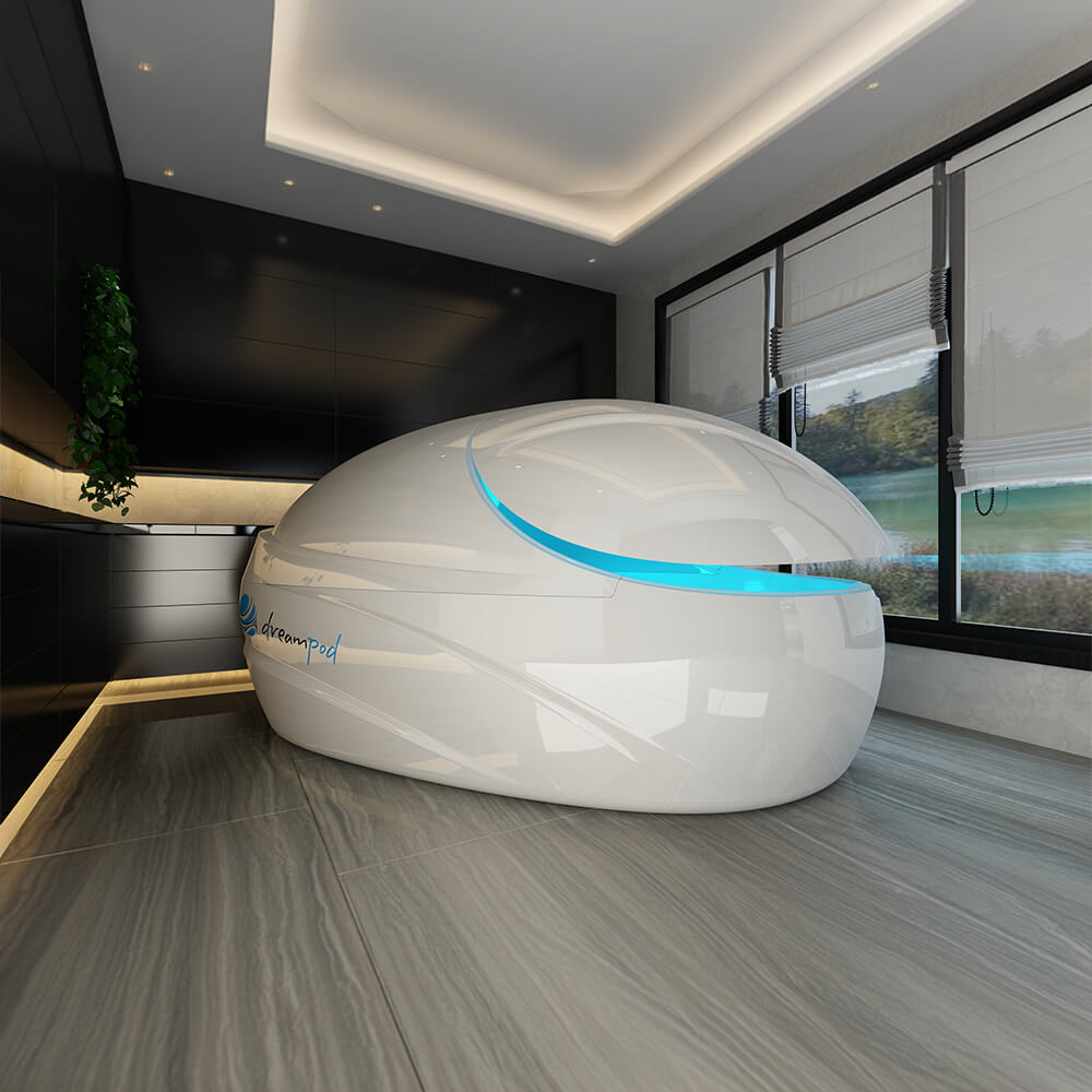Dreampod Vmax Commercial Home Flotation Sensory Isolation Tank Pod Spa [DPFP202WPE] (SAK95142)