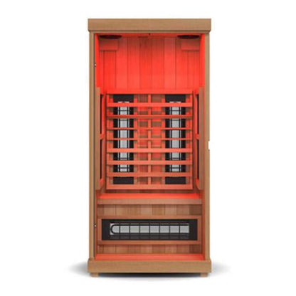 Finnmark FD-1 Full Spectrum 1-Person Home Infrared Sauna With Bluetooth Audio [FD-KN001] (SAK18374)