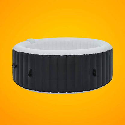 Premium Blow Up 6 Person Sauna Pool Hot Tub With 130 Jets, 7FT (SAK63510)