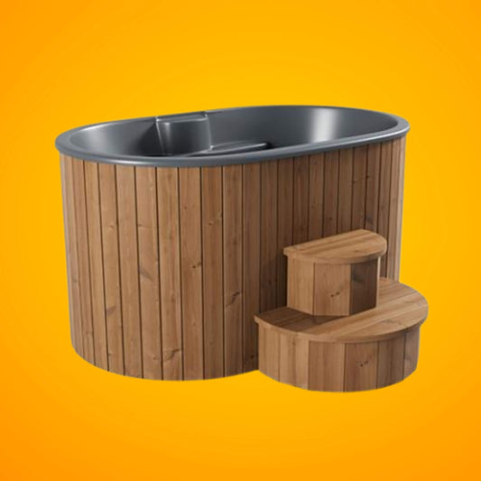 SaunaLife Model S2N Premium 2-Person Cold Plunge And Hot Immersion Tub [MODEL-S2N] (SAK18296)