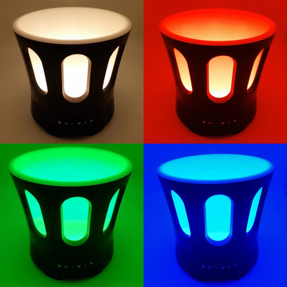 SaunaLife SaunaZone Bluetooth Speaker, Sauna Bucket, with Lights