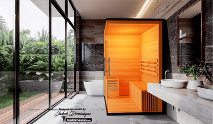 3 Person Home Steam Sauna | Traditional 7™